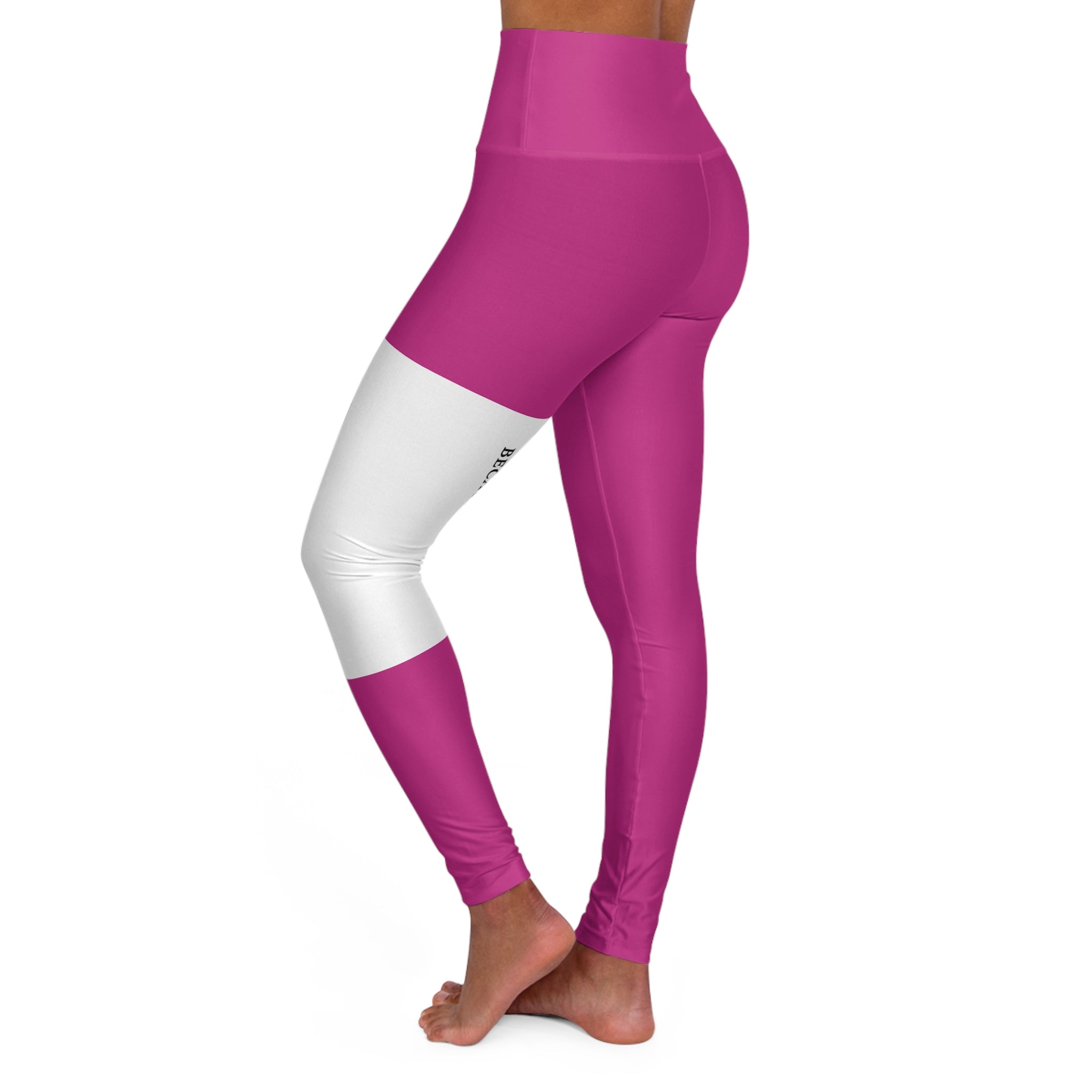 High Waisted Yoga Leggings (AOP)