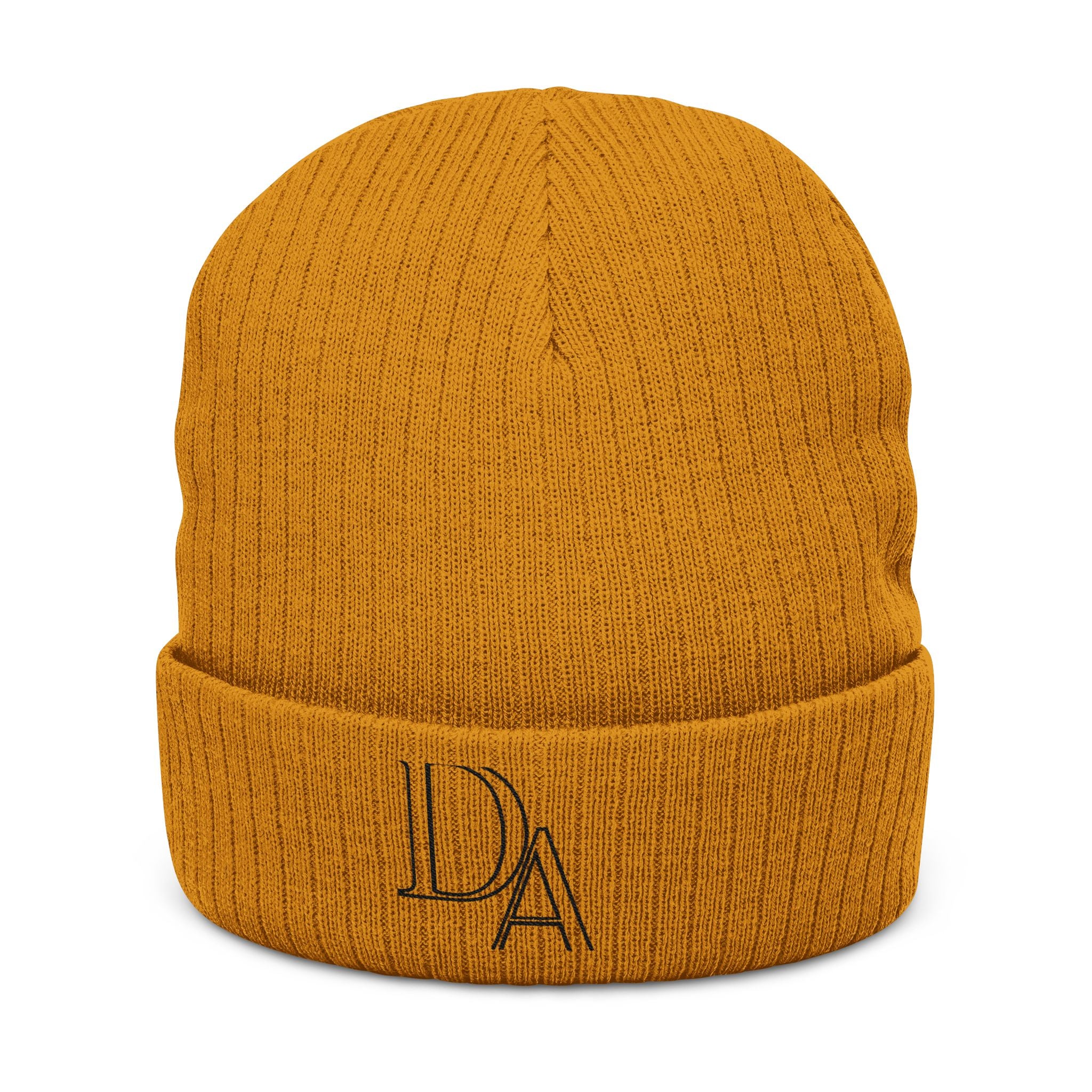 Ribbed Knit Beanie (Embroidery)