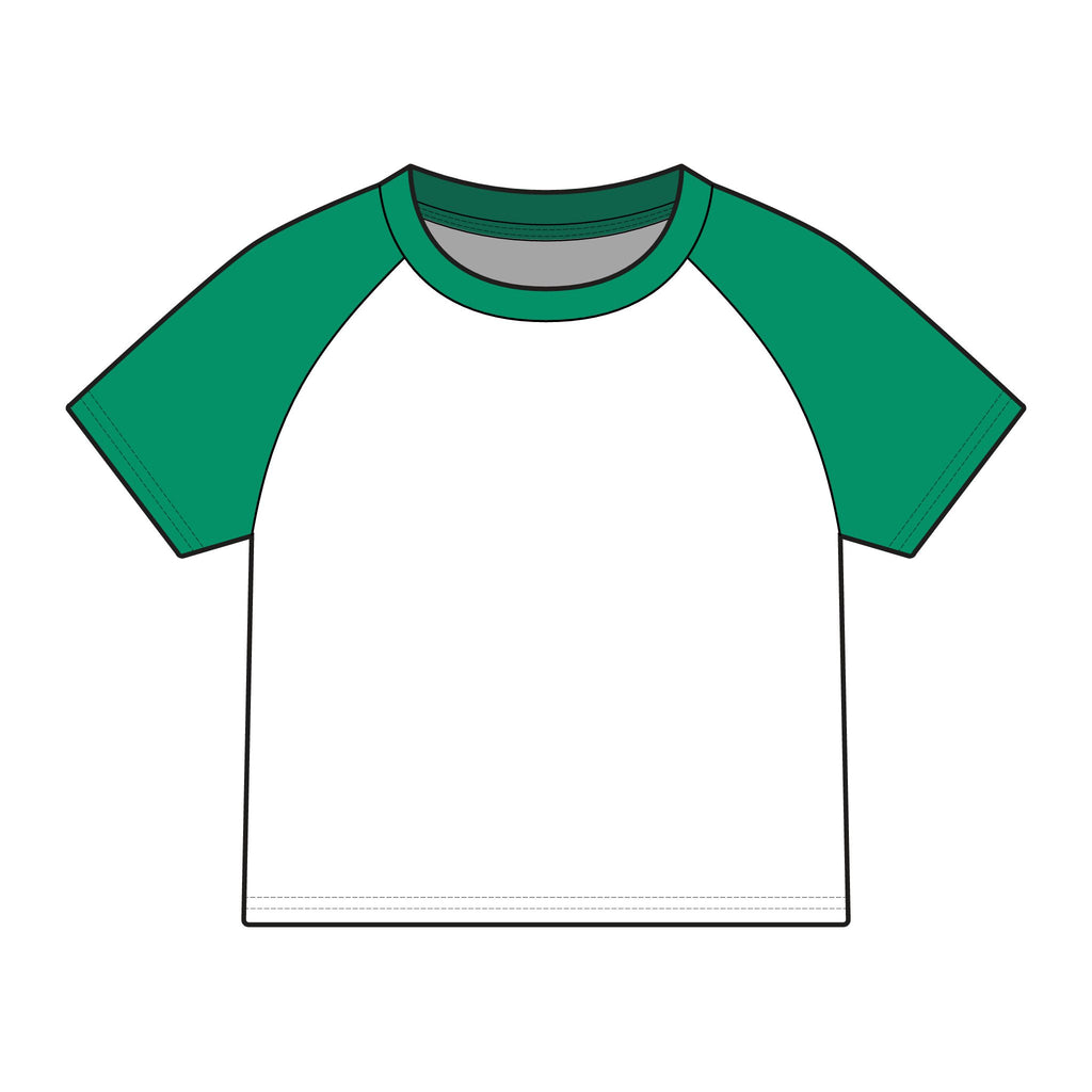 Women's Micro Rib Raglan Baby Tee