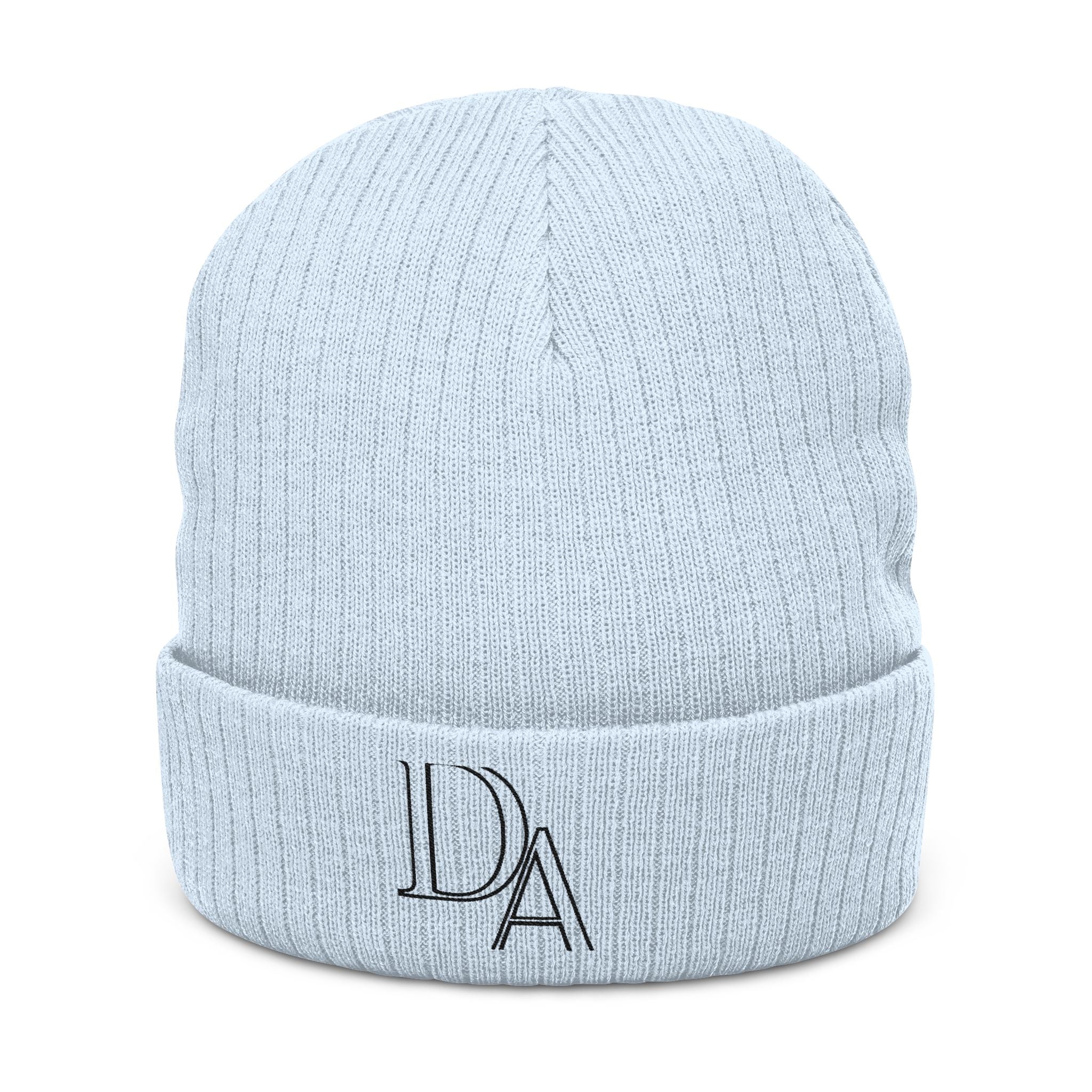 Ribbed Knit Beanie (Embroidery)