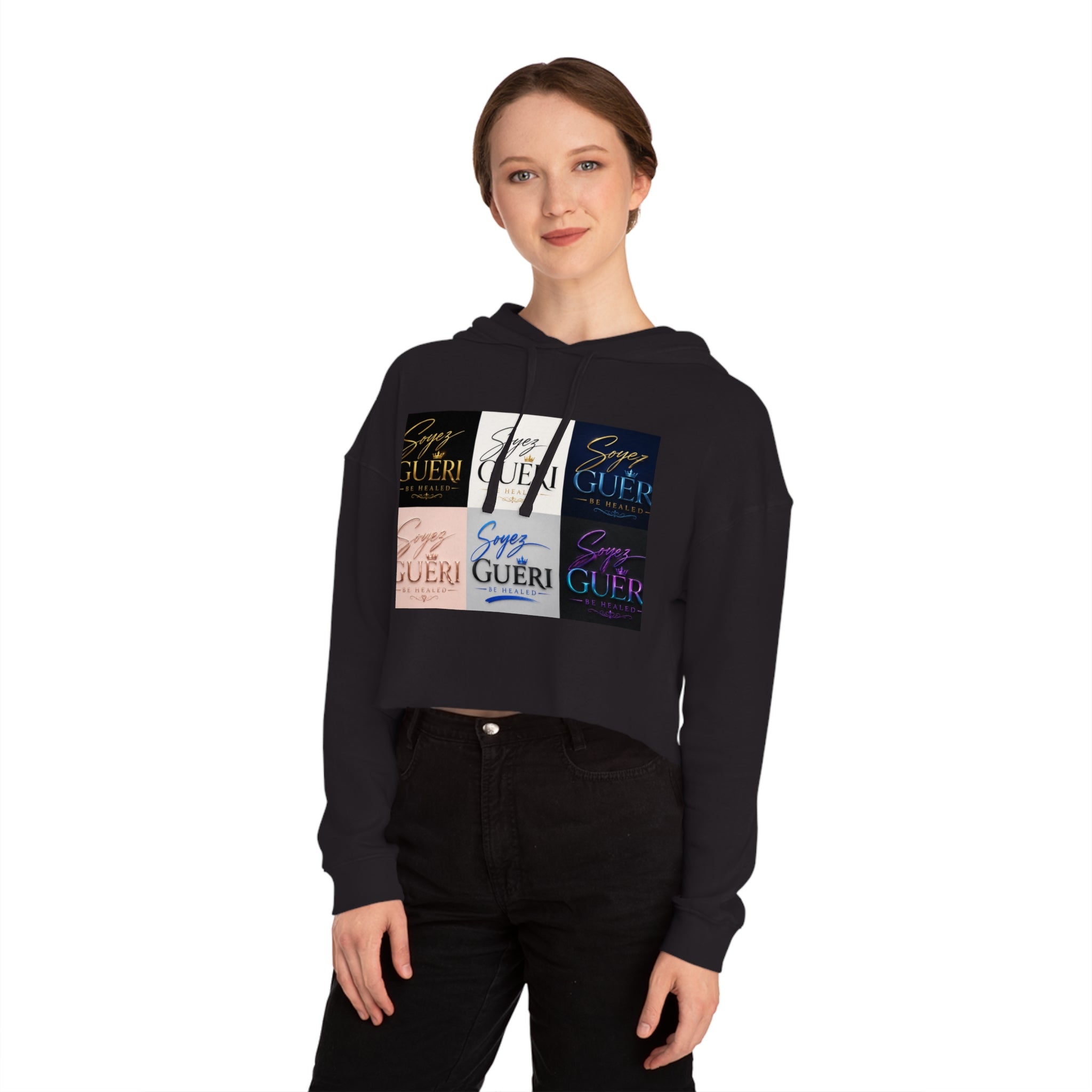 Women’s Cropped Hooded Sweatshirt