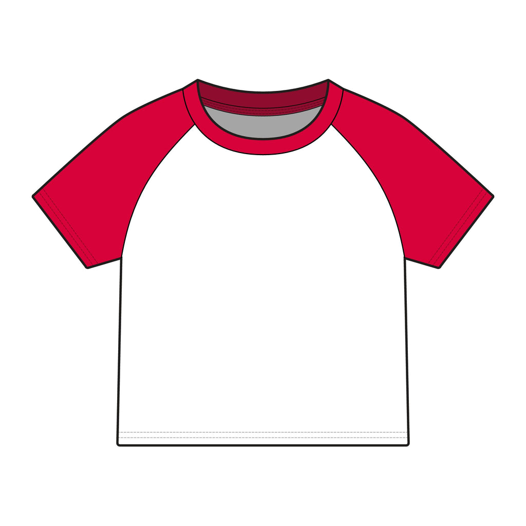 Women's Micro Rib Raglan Baby Tee