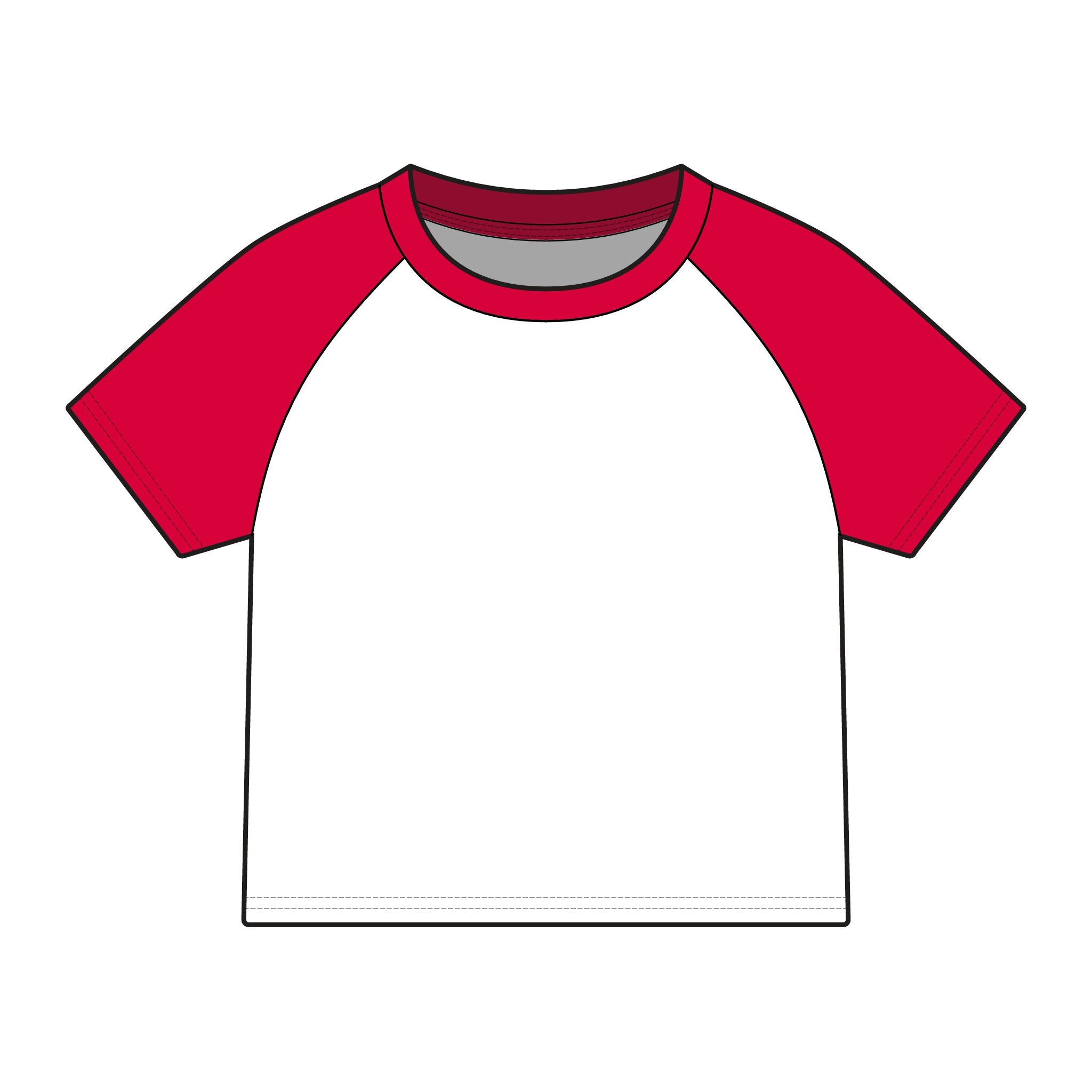 Women's Micro Rib Raglan Baby Tee