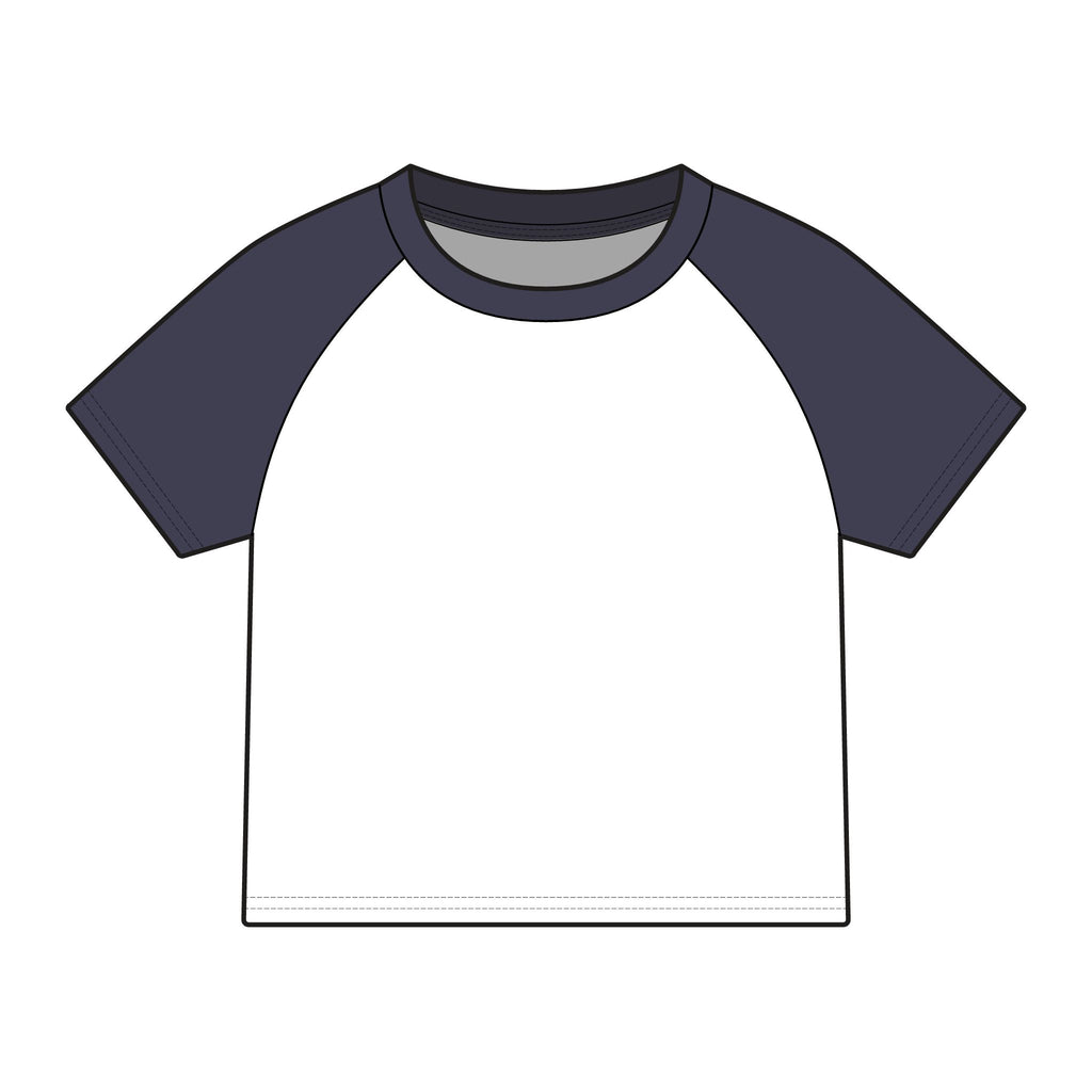 Women's Micro Rib Raglan Baby Tee
