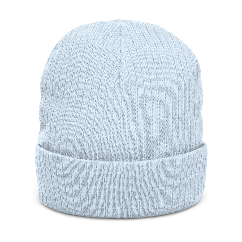 Ribbed Knit Beanie (Embroidery)