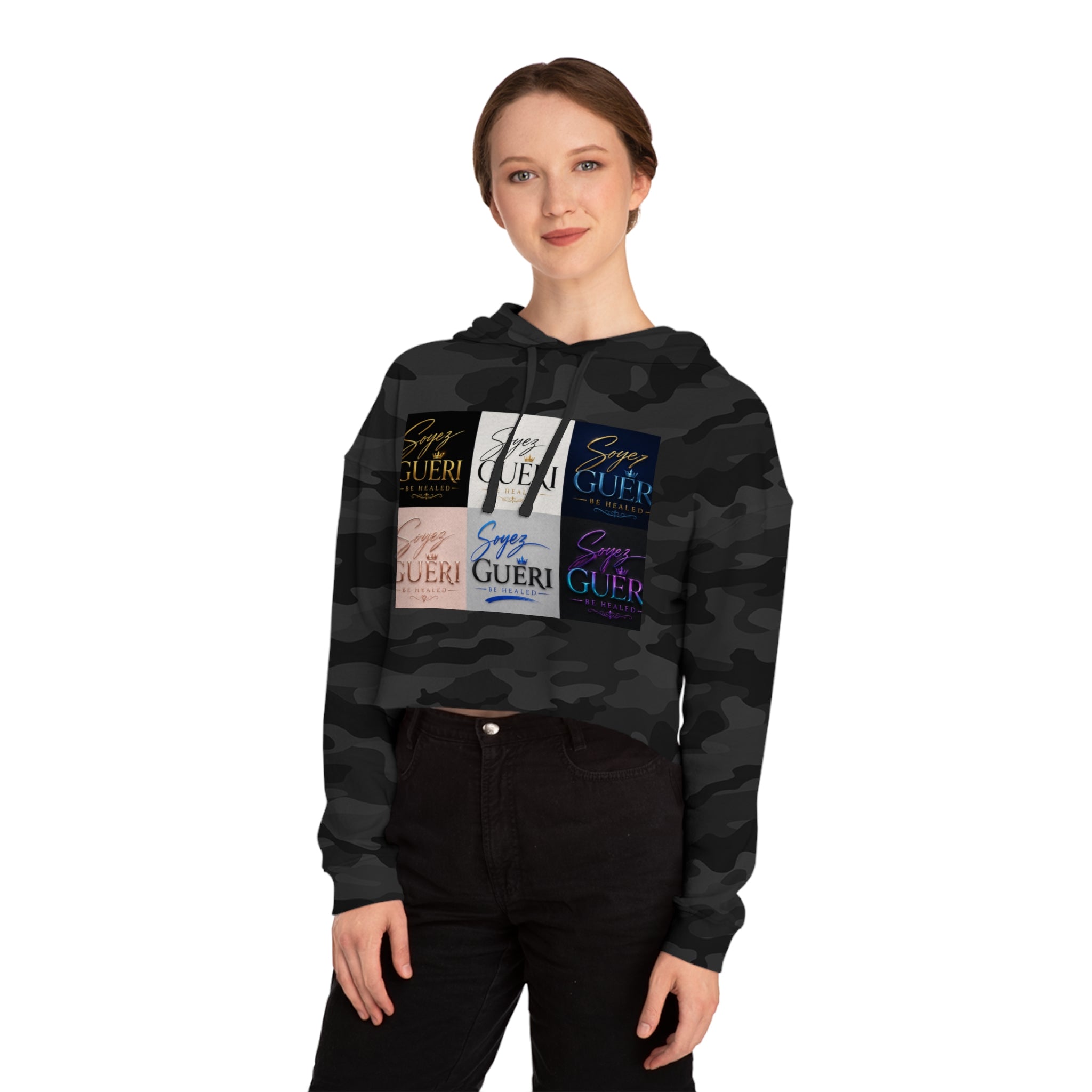 Women’s Cropped Hooded Sweatshirt