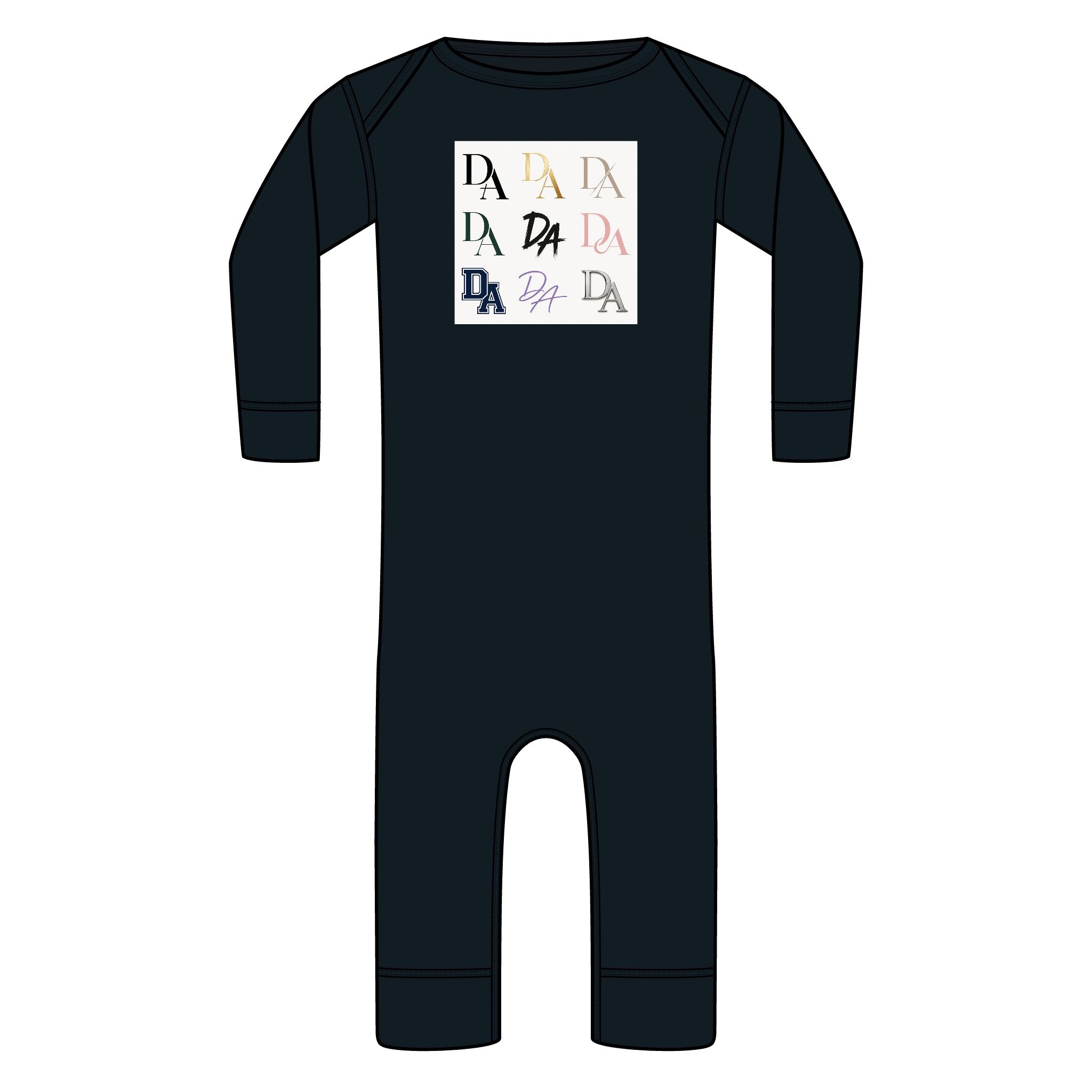 Infant Long Legged Baby Rib Bodysuit
