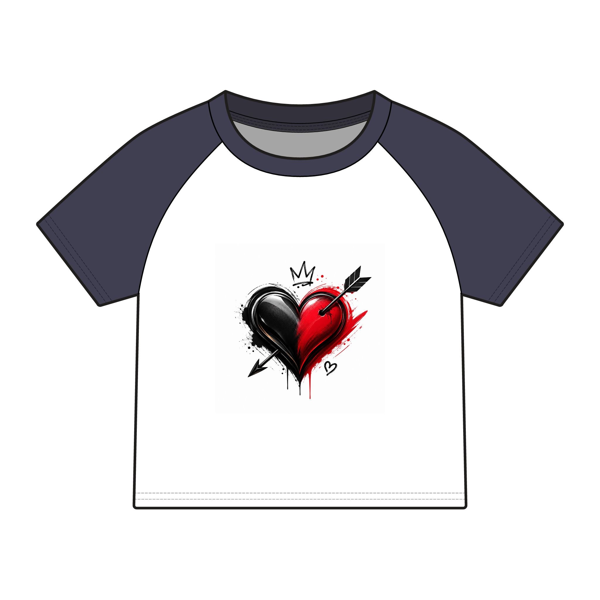 Women's Micro Rib Raglan Baby Tee