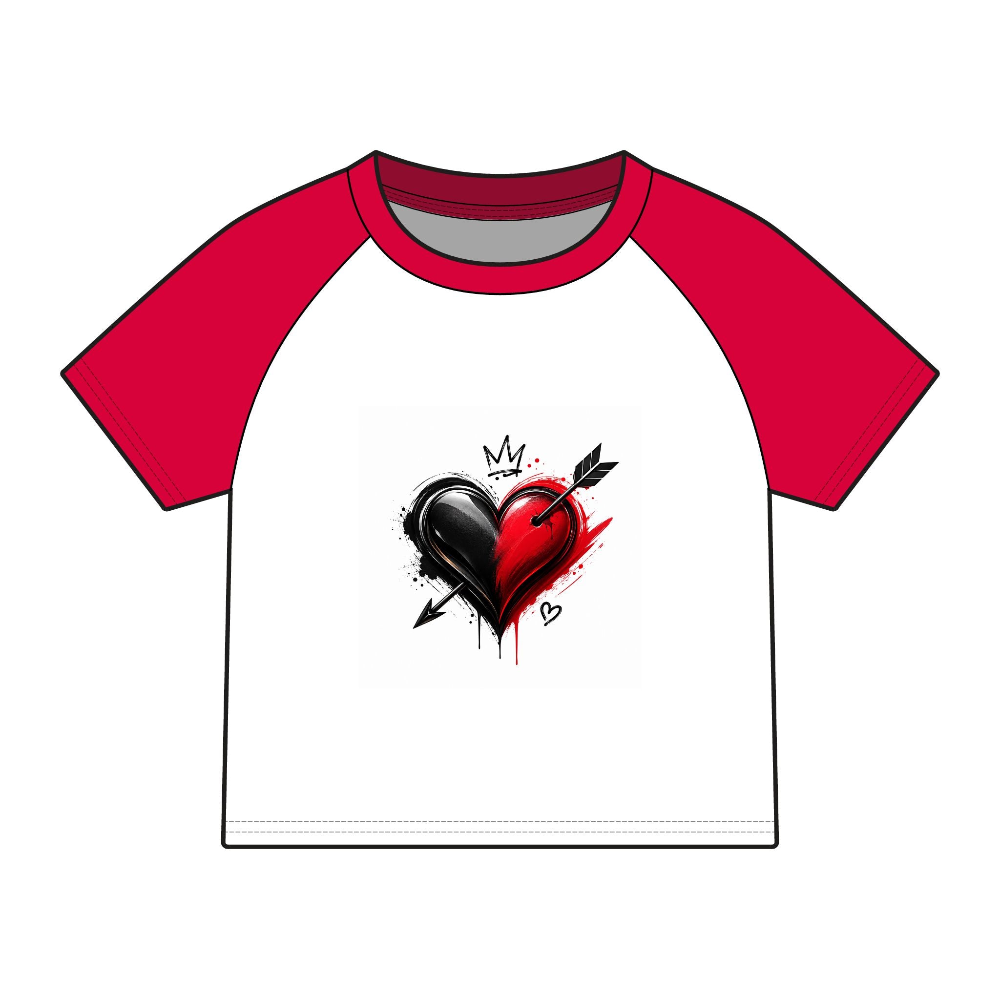 Women's Micro Rib Raglan Baby Tee