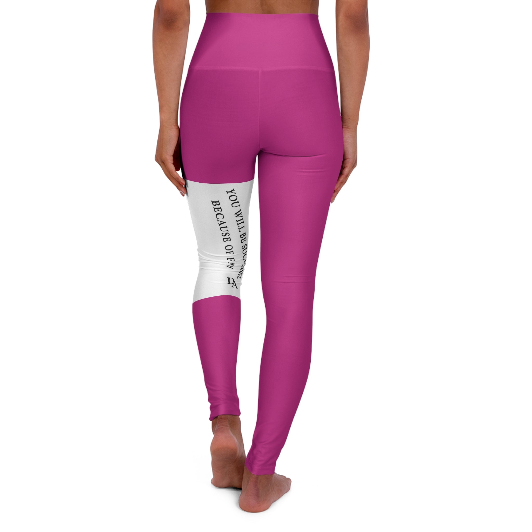 High Waisted Yoga Leggings (AOP)