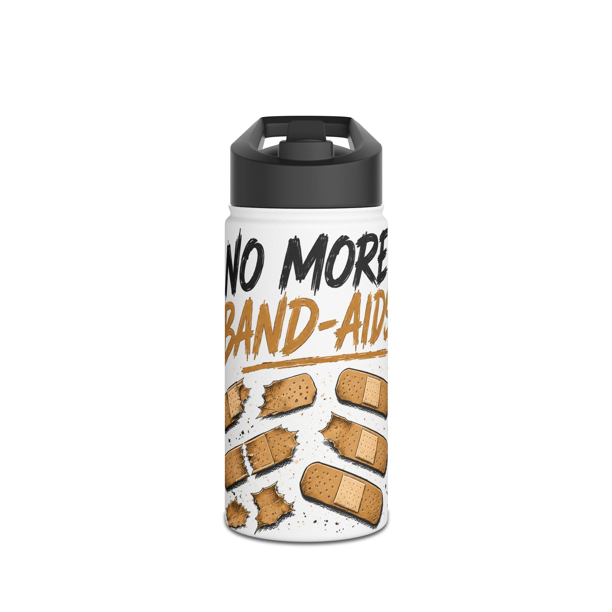 Stainless Steel Water Bottle, Standard Lid