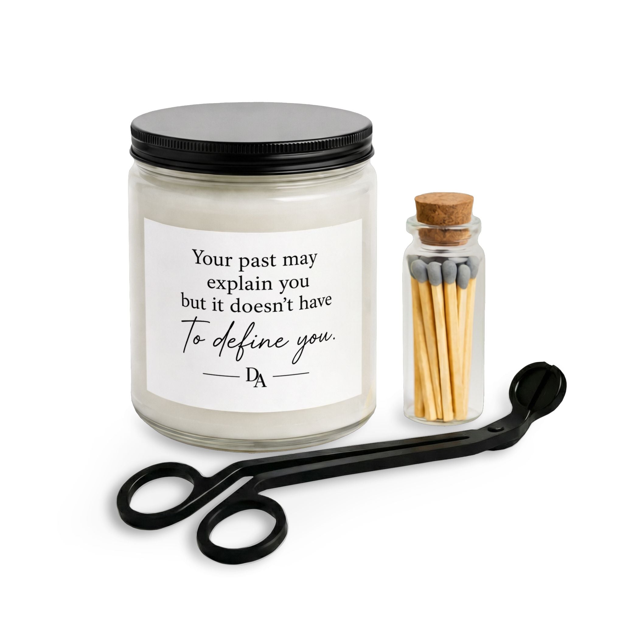 Candle Set with Matches and Wick Trimmer
