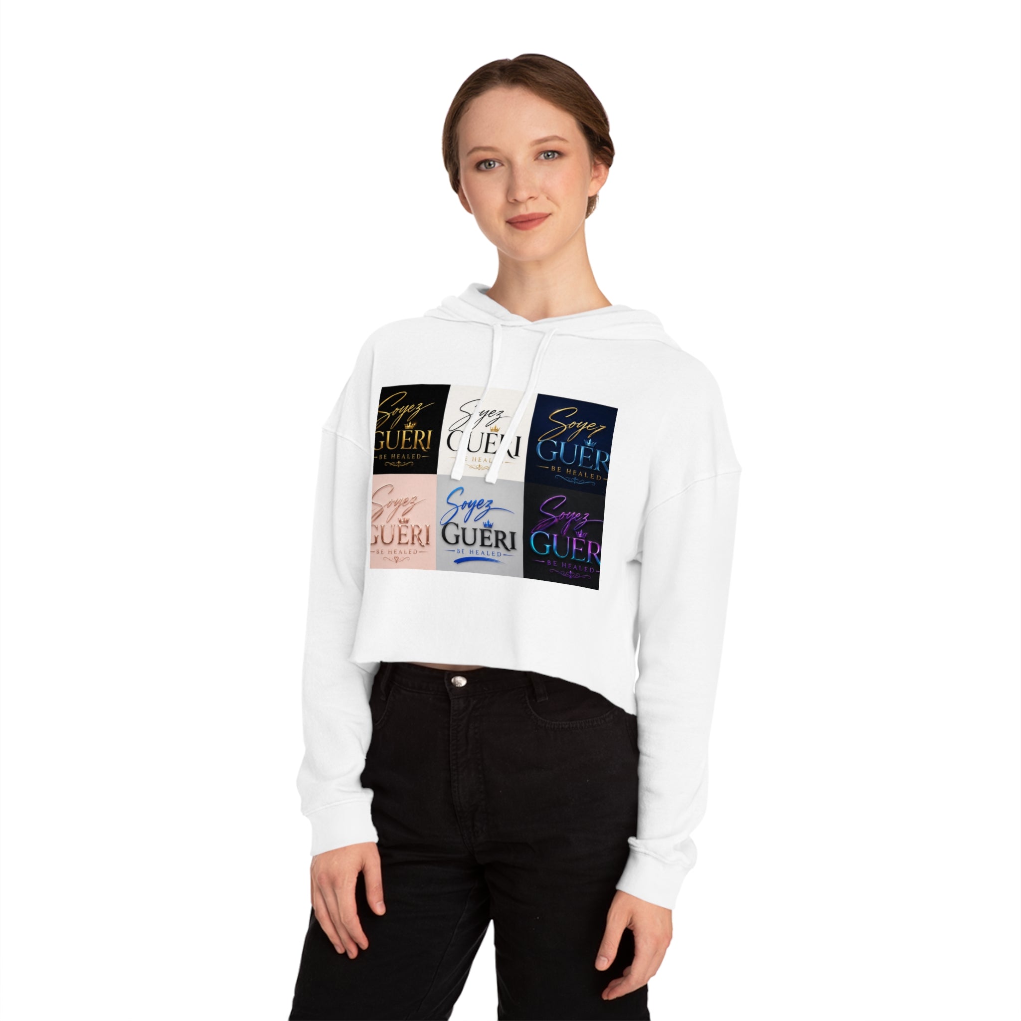 Women’s Cropped Hooded Sweatshirt