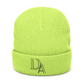 Ribbed Knit Beanie (Embroidery)